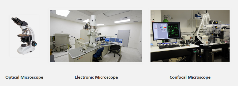 Microscopes.